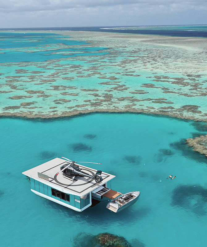 Heart Reef Australia - Heart Island Tour Package | qualia®