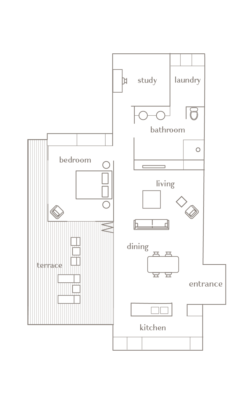 qualia Sunset Pavilion terrace view north over Dent Passage toward surrounding Whitsunday Islands